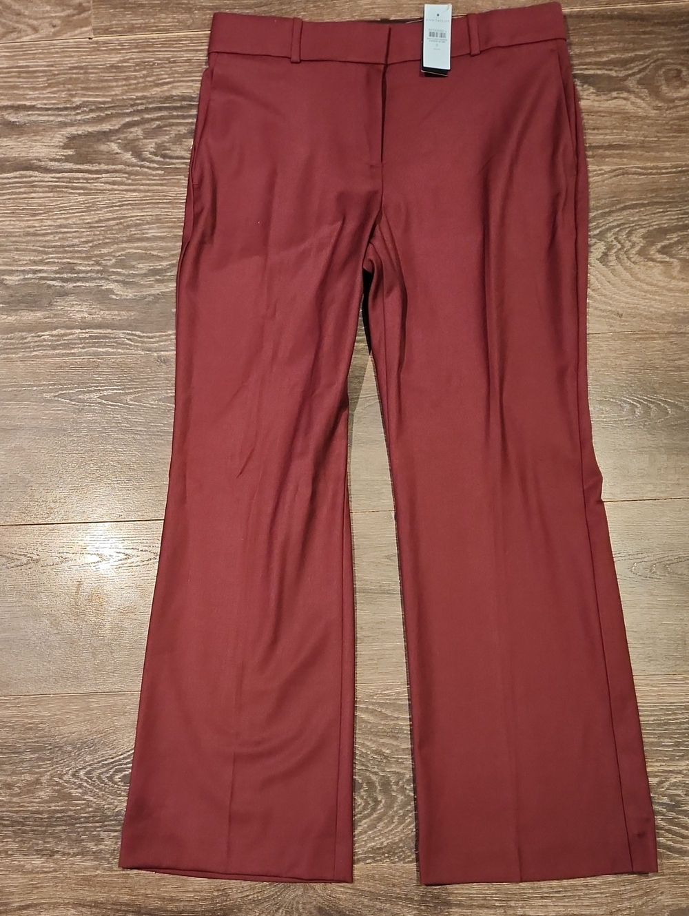 ❤️ NWT! ANN TAYLOR JAYNE CURVY FIT TROUSERS / PANTS, MID-RISE, 8P (29 PETITE)